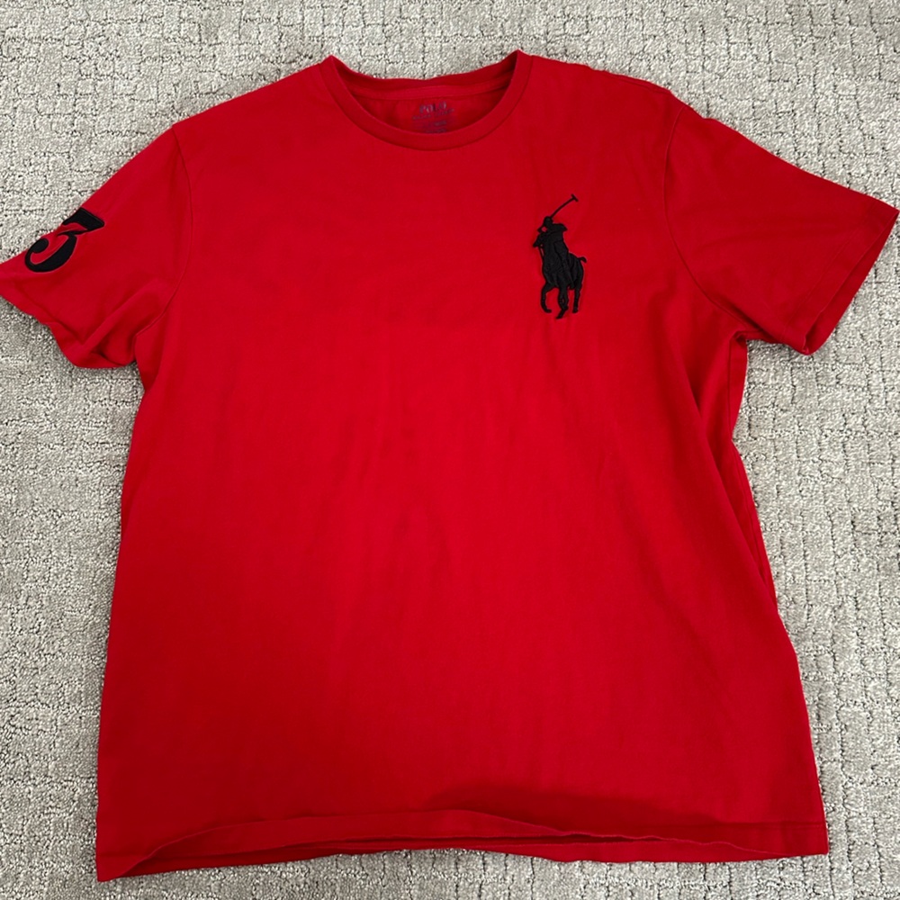 Polo by Ralph Lauren Red Short Sleeve Tee